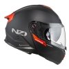 Kask Motocyklowy Nzi Combi 3 Duo Solid Nouveau Matt Black